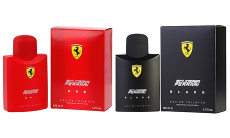 2 Eau de Toilette Ferrari Scuderia da uomo, disponibili in 2 tipologie