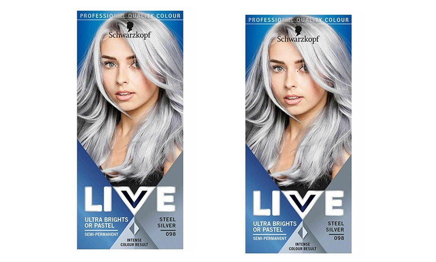 Image 46: 1 ou 2 boîtes de teinture cheveux "Live Intense Colour" de Schwarzkopf