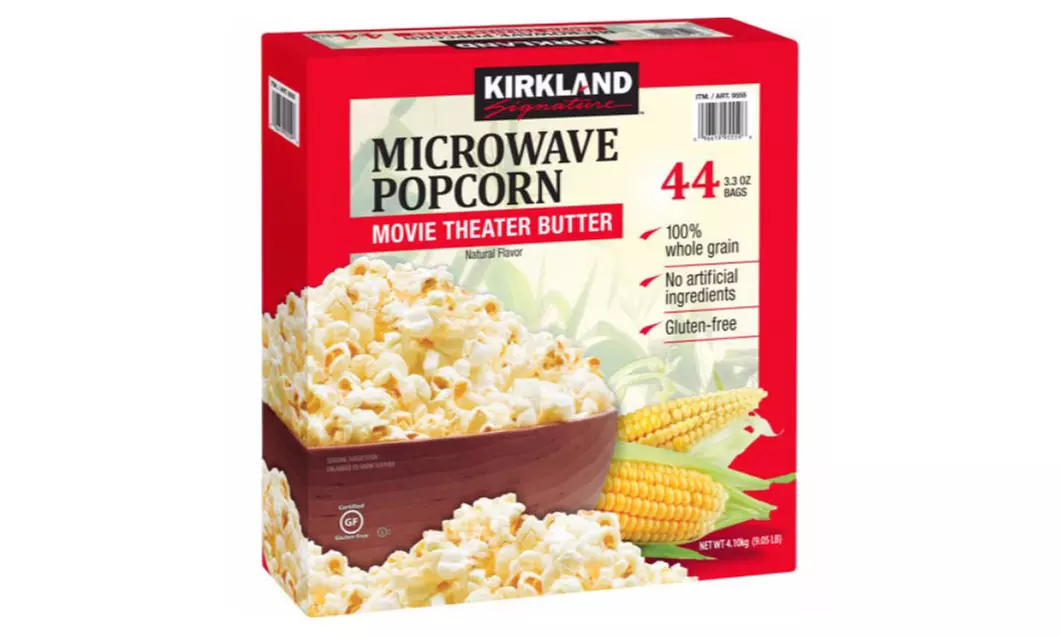 Kirkland Signature Popcorn für die Mikrowelle, 44x 93 g - Primary Image