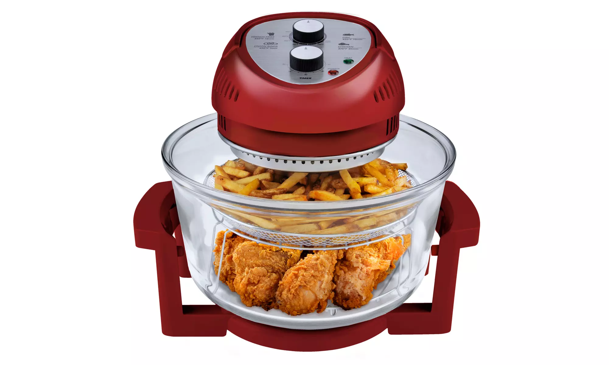 16 Qt. Oilless Air Fryer with Built-In Timer - Primary Image