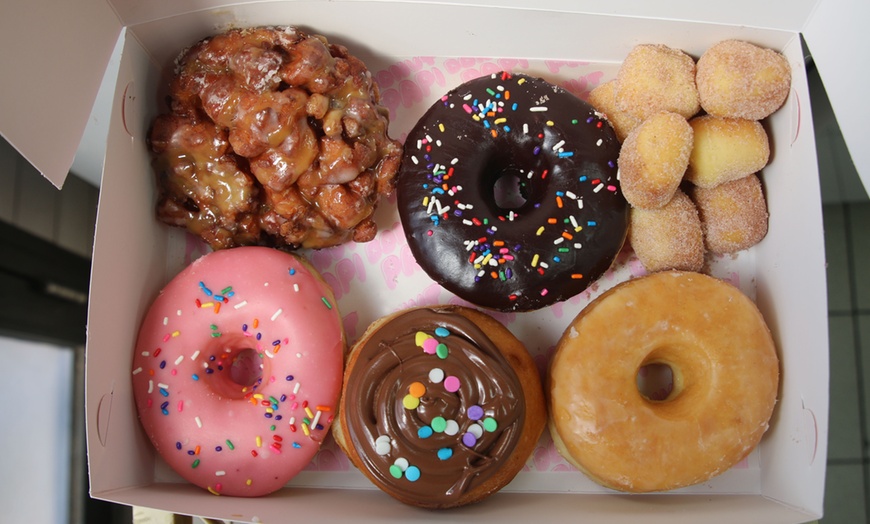 Image 1: Six-Pack of Doughnuts