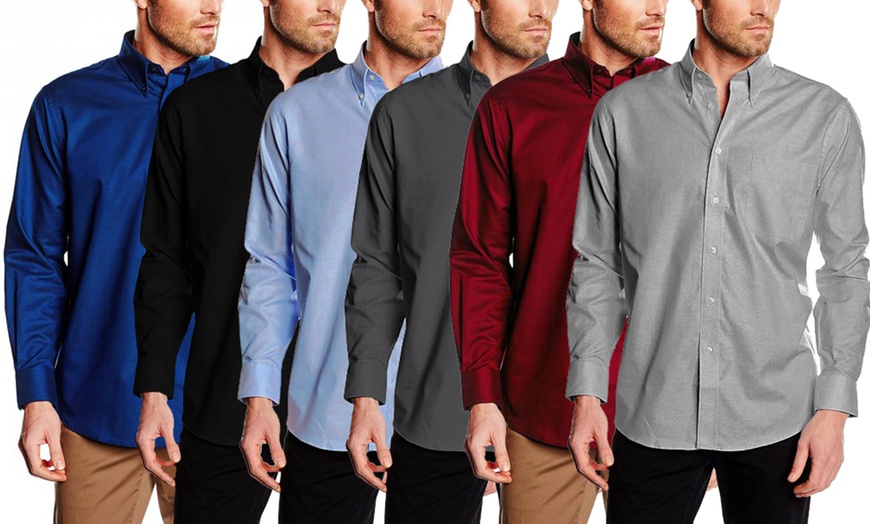 Image 2: Men's Regular Fit Shirts