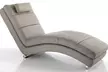 Chaise longue Sofia rivestita in pelle sintetica, disponibile in 3 colori, con spedizione gratuita - Image 2