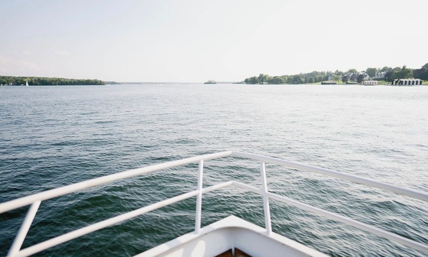 Image 4: Sightseeing or Dinner Cruise Abroad the Luxurious Paradise Yachts