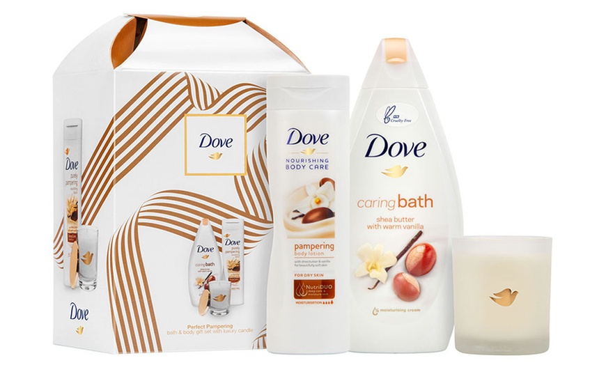 Image 1: Dove Perfect Pampering Gift Set