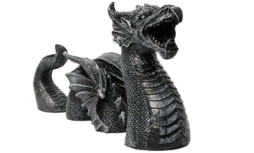 Image 2: Dragon Gothic Garden Decor Statue