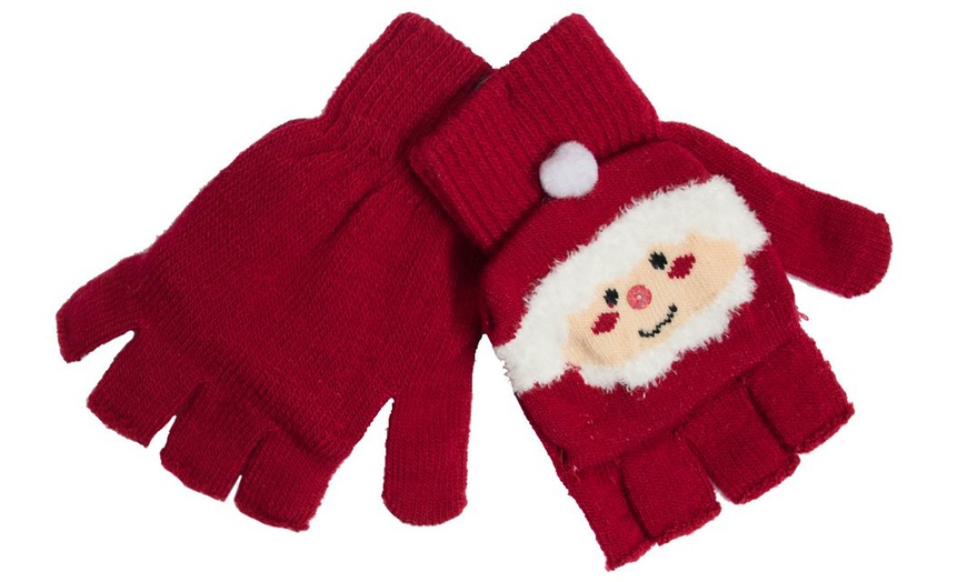 Image 2: Novelty Christmas Mittens