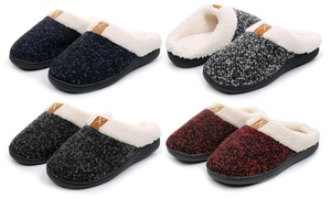 Warm Anti-Slip Memory Foam Slippers