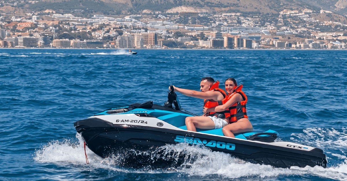 Alquiler de moto de agua para una o dos personas en Málaga