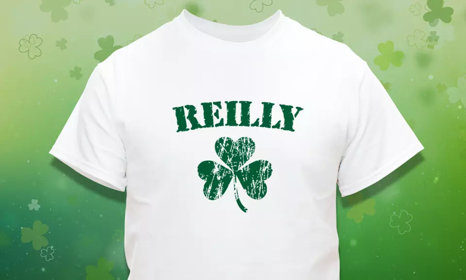 Personalized Irish Shamrock Shirt (Up to 57% Off)