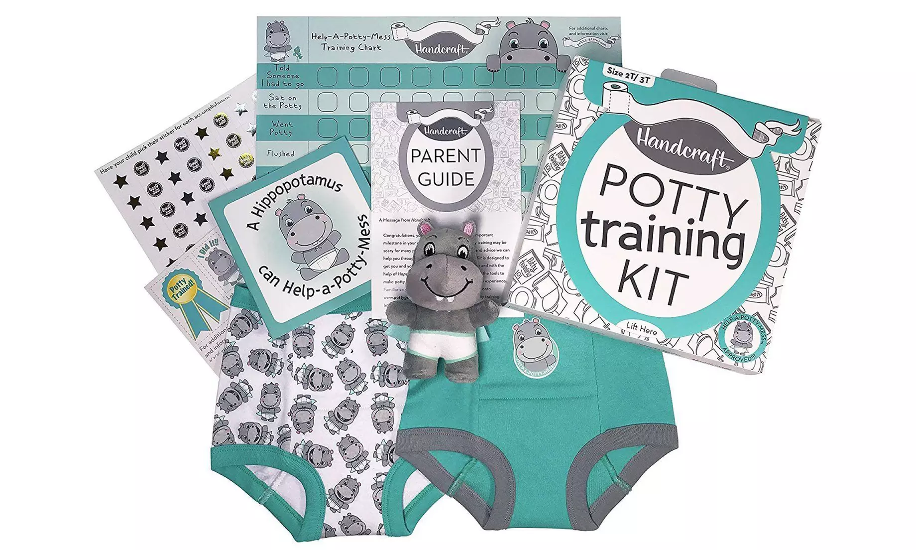 Handcraft Toddlers' Potty Training Kit (6-Piece; Size 2T/3T) - Primary Image