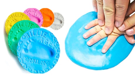 Kit empreinte bébé, 6 couleurs au choix