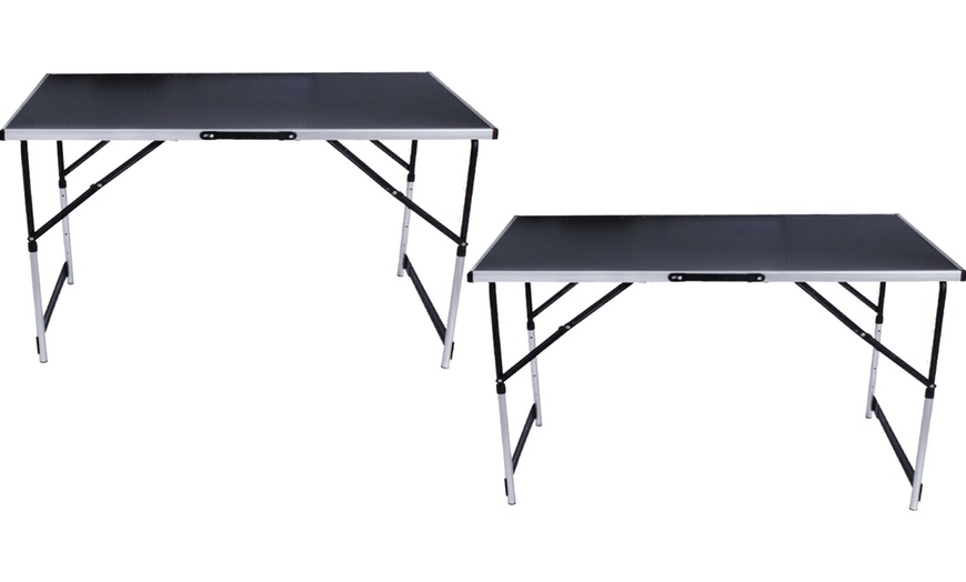 Image 5: One, Two or Three Adjustable Height Folding Tables
