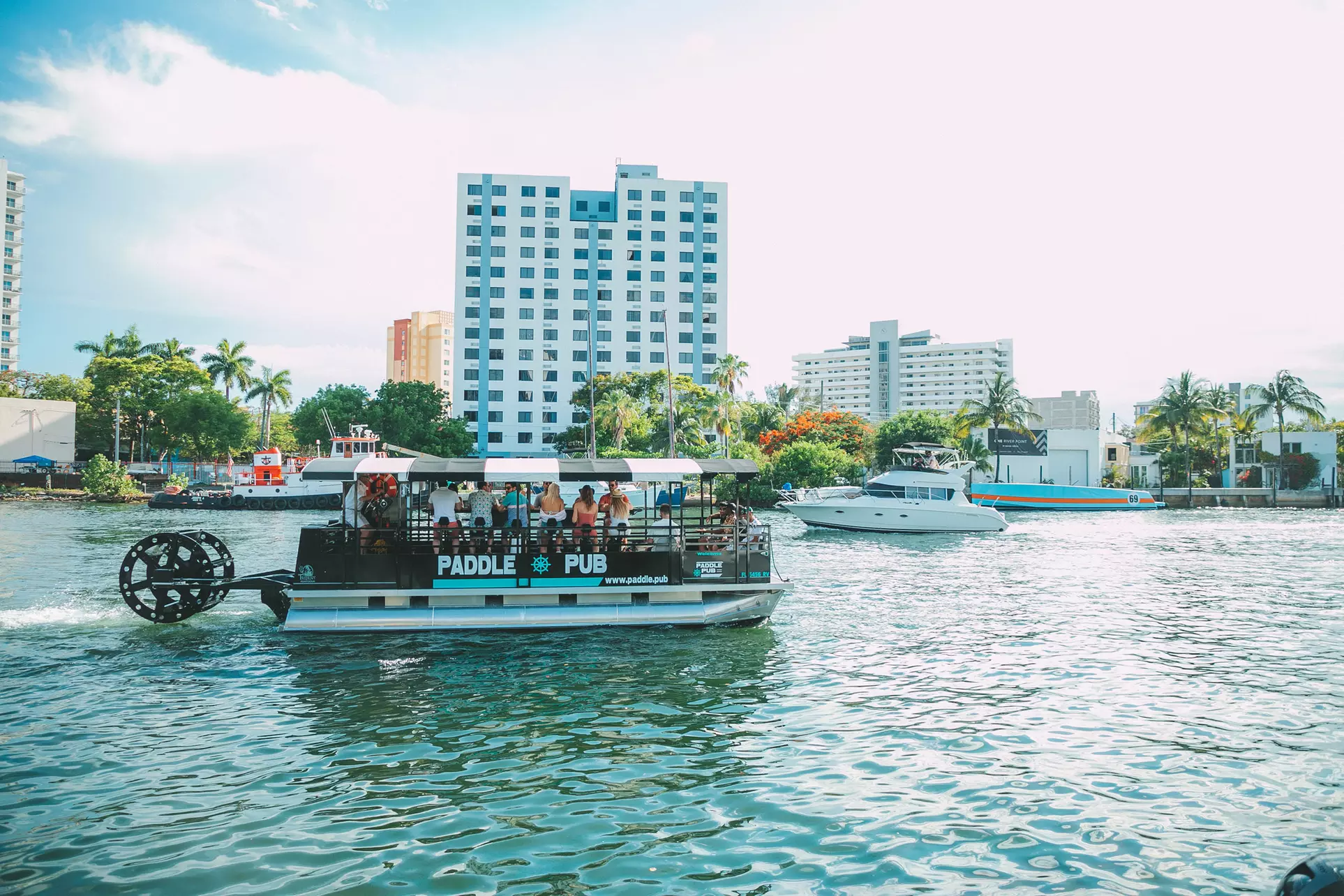 Two-Hour BYOB Paddle Pub Admission for 4, 6, 8, 10, or 14 at Paddle Pub (Up to 36% Off) - Second Medium