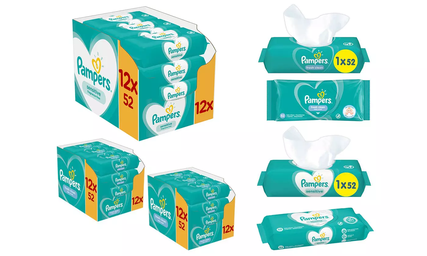 Lingettes pour bébé de la marque Pampers - Primary Image