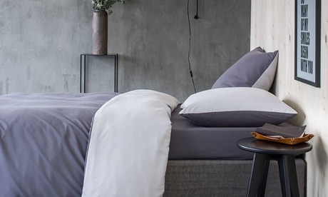Packs de parures de lit bicolores