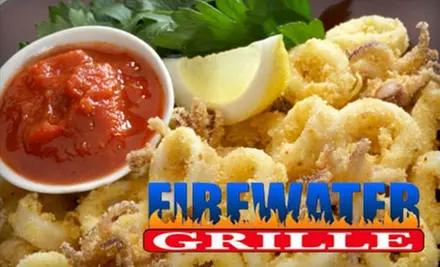 $10 for $20 Worth of Contemporary American Cuisine and Drinks at Firewater Grille in Summerville - Primary Image