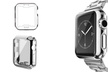 Waloo Electroplate Case for Apple Watch Series 1, 2, 3, 4, & 5 (2-Pack) - Second Medium