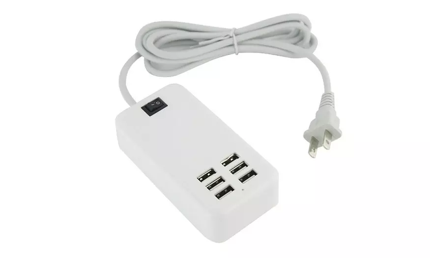 6-Port USB Charging Station