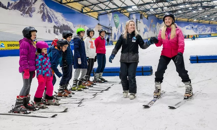 Image 15: Ski or Snowboard Lesson at The Snow Dome