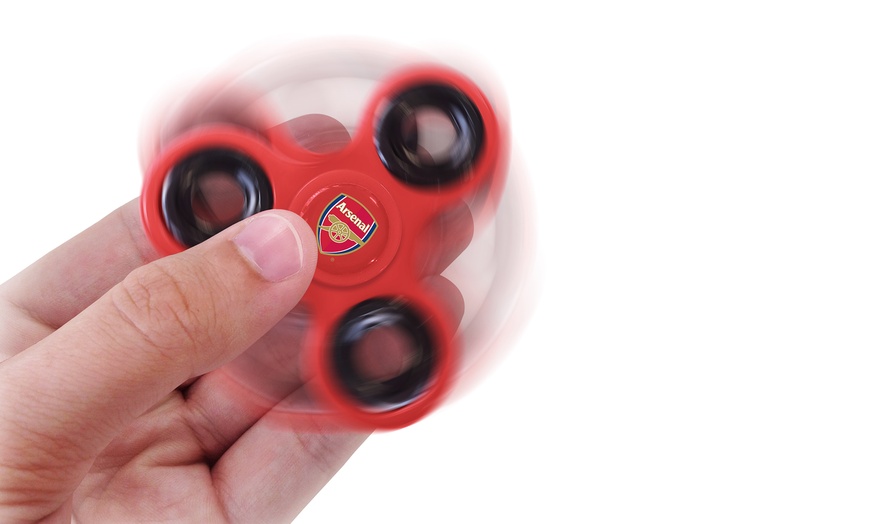 Image 3: Football Diztractoz Fidget Spinner