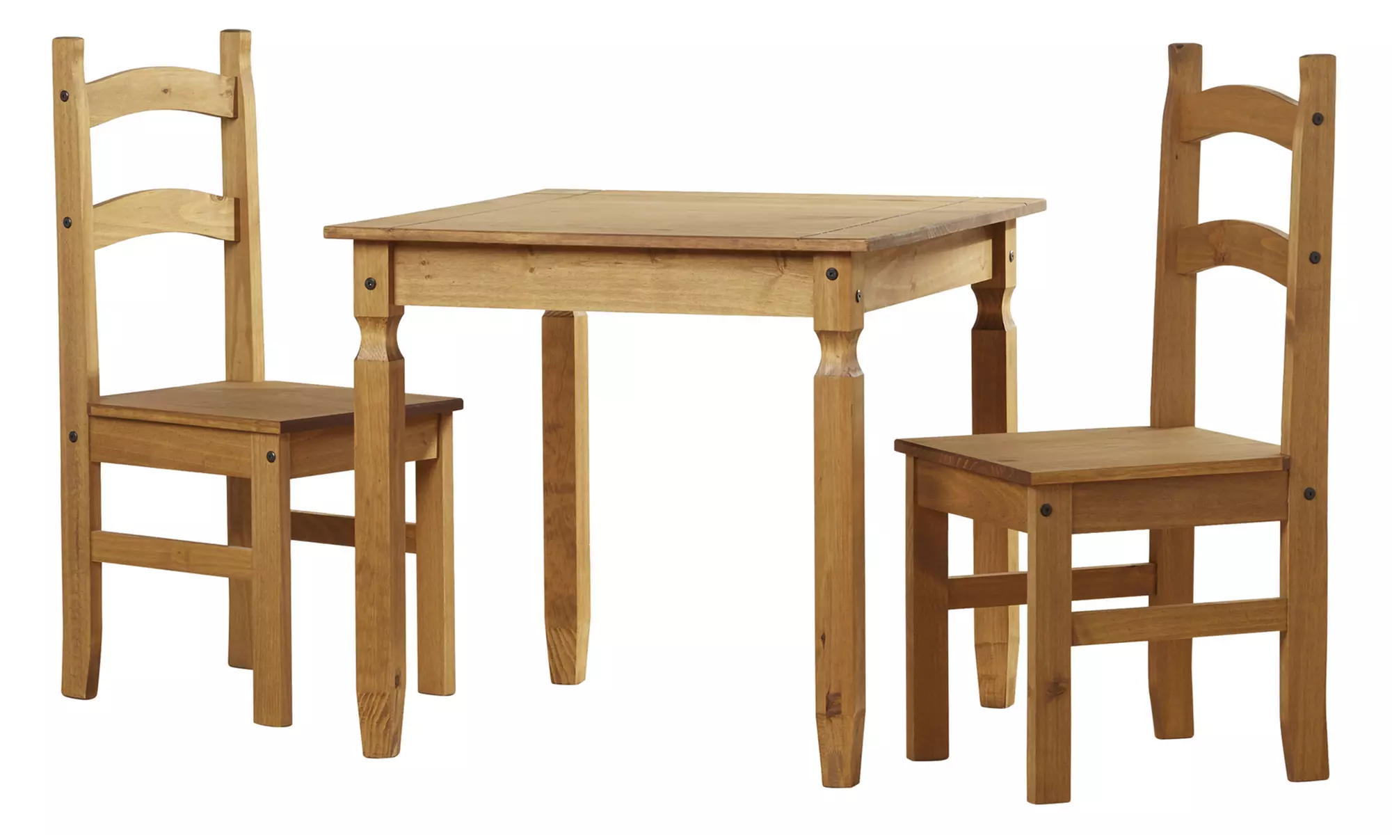 Corona Dining Set with Two Chairs for £89.98 or Four Chairs for £119.98 With Free Delivery - Image 3