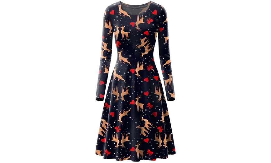 Image 21: Christmas Swing Dress