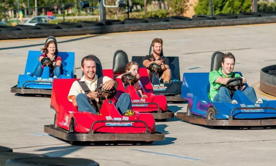 All-You-Can-Ride Wristbands for Two or Four at Broadway Grand Prix (Up to 23% Off) - Primary Image