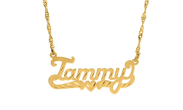 Groupon name store necklace