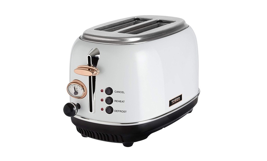 Image 10: Tower Kettle and Toaster