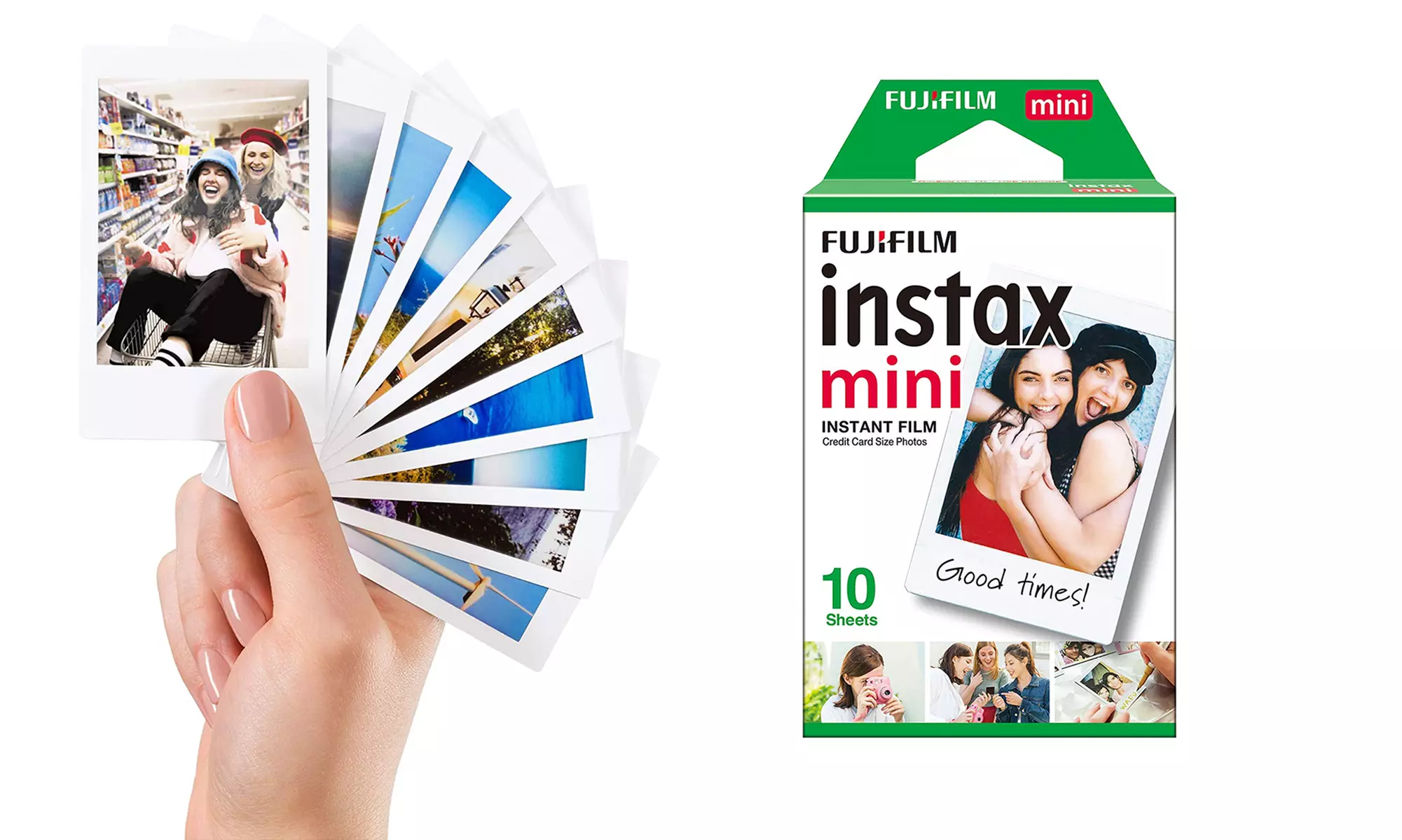 1 ou 2 packs de 10 ou 20 films pour Instax Mini de Fujifilm - Primary Image
