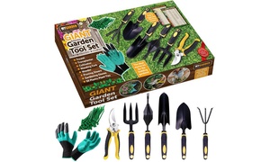 Giant Garden Tool Set with Claw Gloves