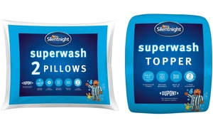 Silentnight Superwash Mattress Topper and Pillows