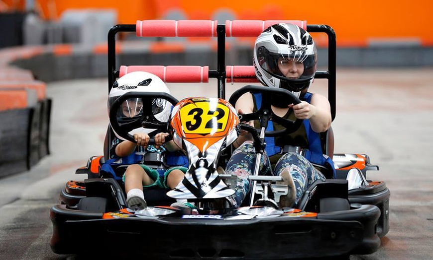 Image 12: Indoor Karting + Motion Simulator