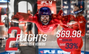 Two-Flight Indoor Skydiving Package at iFLY Indoor Skydiving, Perth