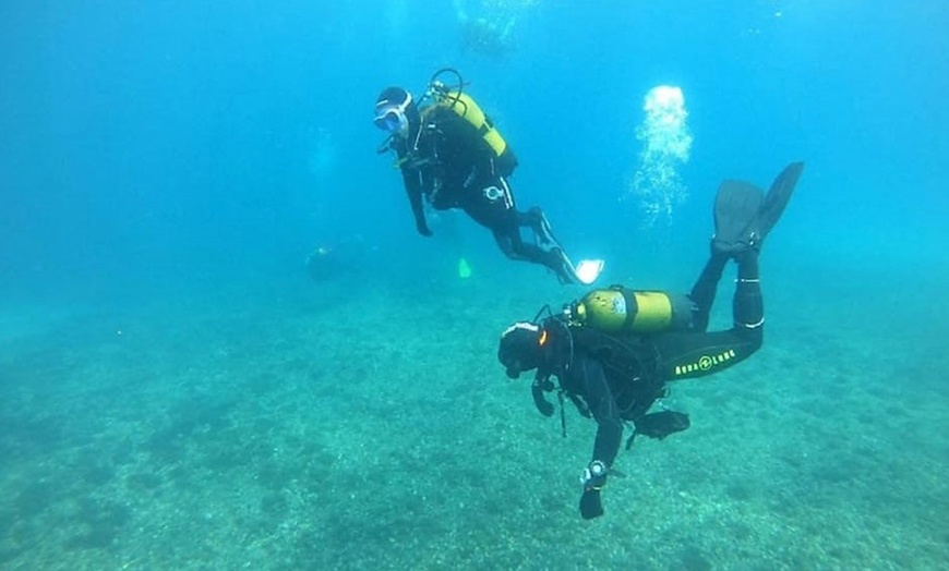 Image 2: Emoción bajo el agua: bautismo de buceo, diploma y descuento en cursos