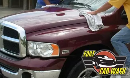 $64 for Complete Exterior and Interior Detailing ($129 Value) or $20 for Five Genuine Car Washes at Fort Car Wash ($50 Value) - Primary Image