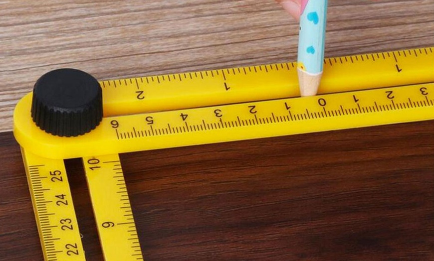 Image 4: Angle Measuring Ruler