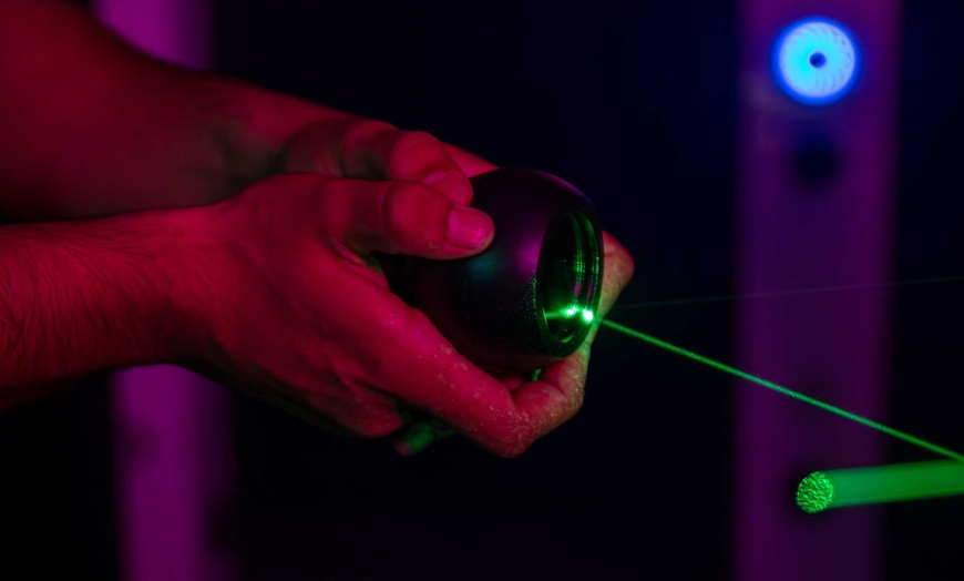 Image 6: Experience the Thrilling Beamz Laser Maze for One, Two, or Four People
