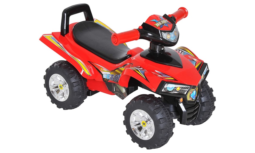 Image 1: HomCom Kids Quad Bike Ride-on