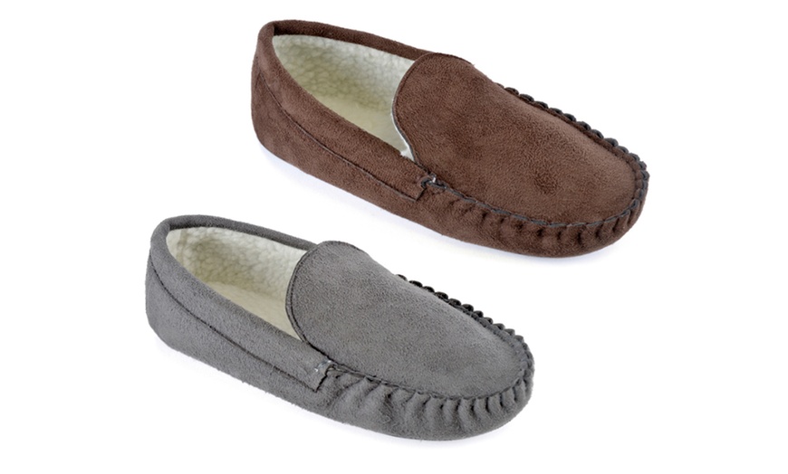 Image 2: Men's Moccasins