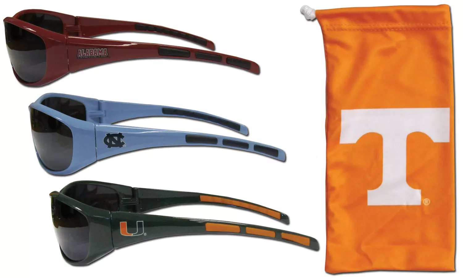 Siskiyou NCAA Sunglasses and Bag Set (2-Piece) - Primary Image