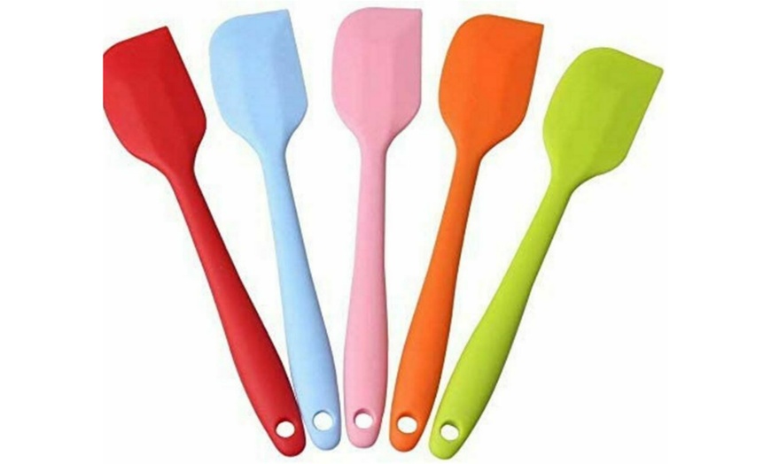 Image 3: Silicone Mini Spatulas