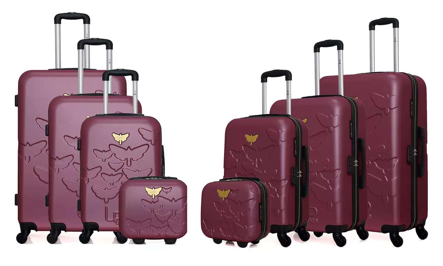 LPB 4er-Set Reisekoffer Aelys-C