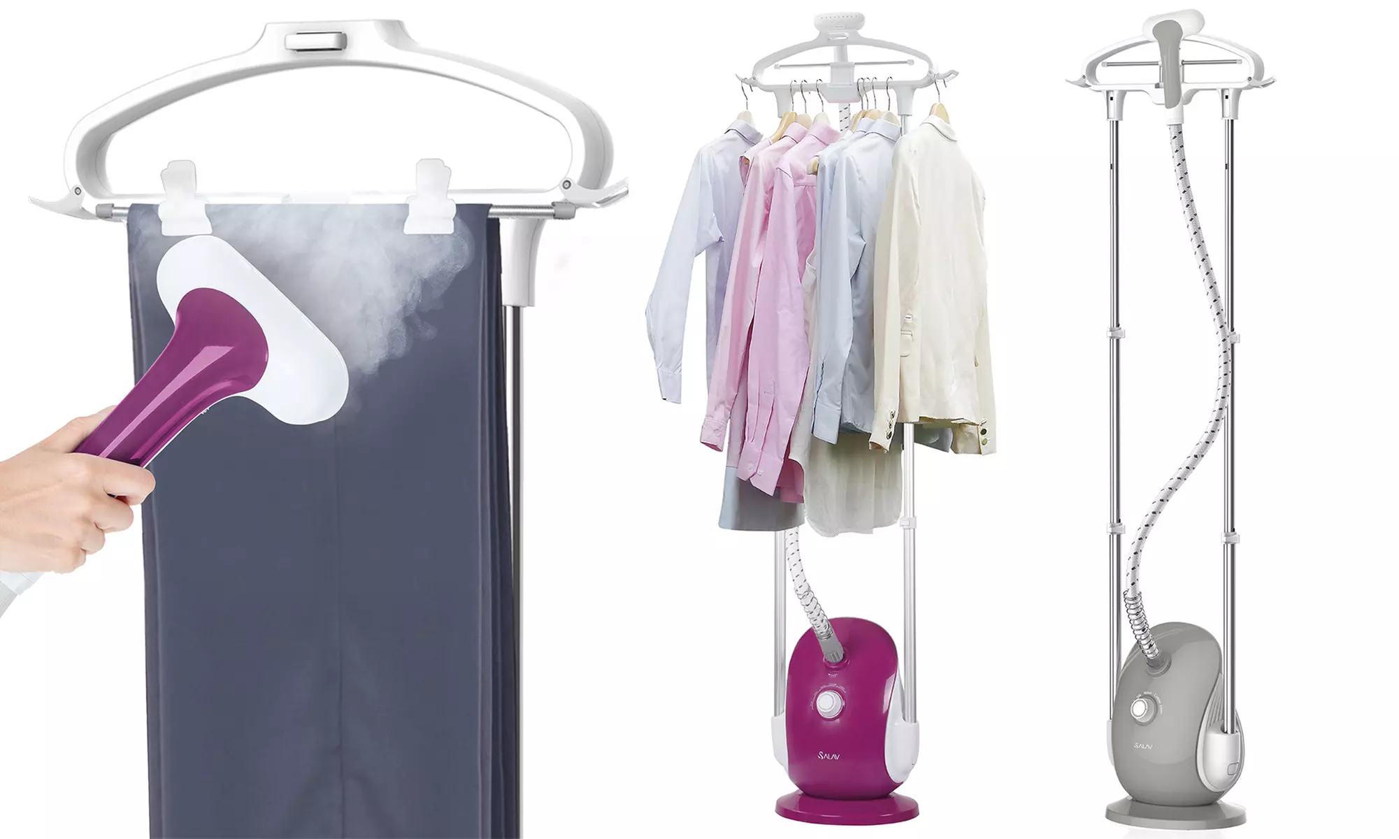 SALAV Professional Garment Steamer with 4 Steam Settings - Primary Image