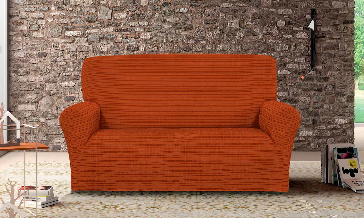 Copridivano jacquard elasticizzato Fanny Made in Italy