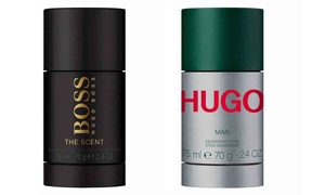 Hugo Boss Men's Deodorant Stick 75ml Two-Pack