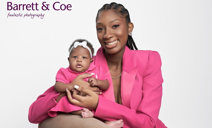 Image 1: Mother & Kids Photoshoot I 8'' x 6'' Print I Barrett & Coe Studios