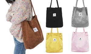 One or Two Corduroy Shoulder Bags