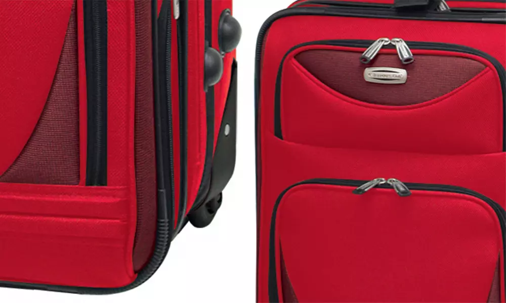 Travelers Club Sky View Expandable Rolling Luggage Set (6-Piece) - Second Medium